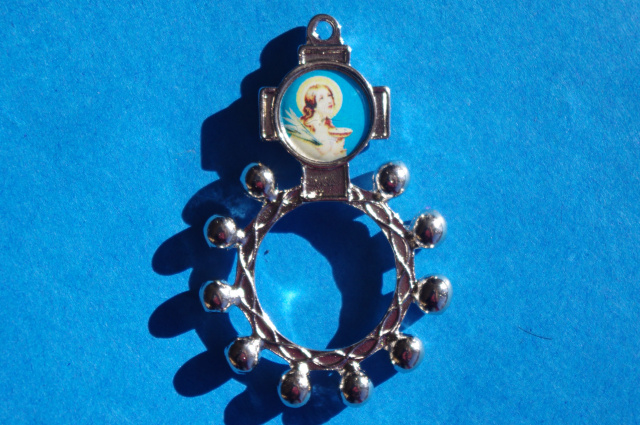St. Lucy Rosary Ring